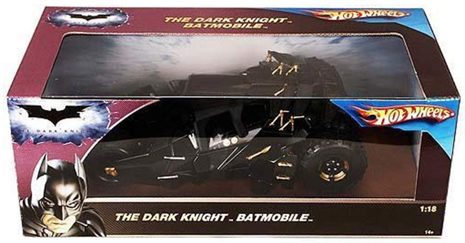 上質で快適 マテルホットウィール1/18スケールダークナイトバットモービル