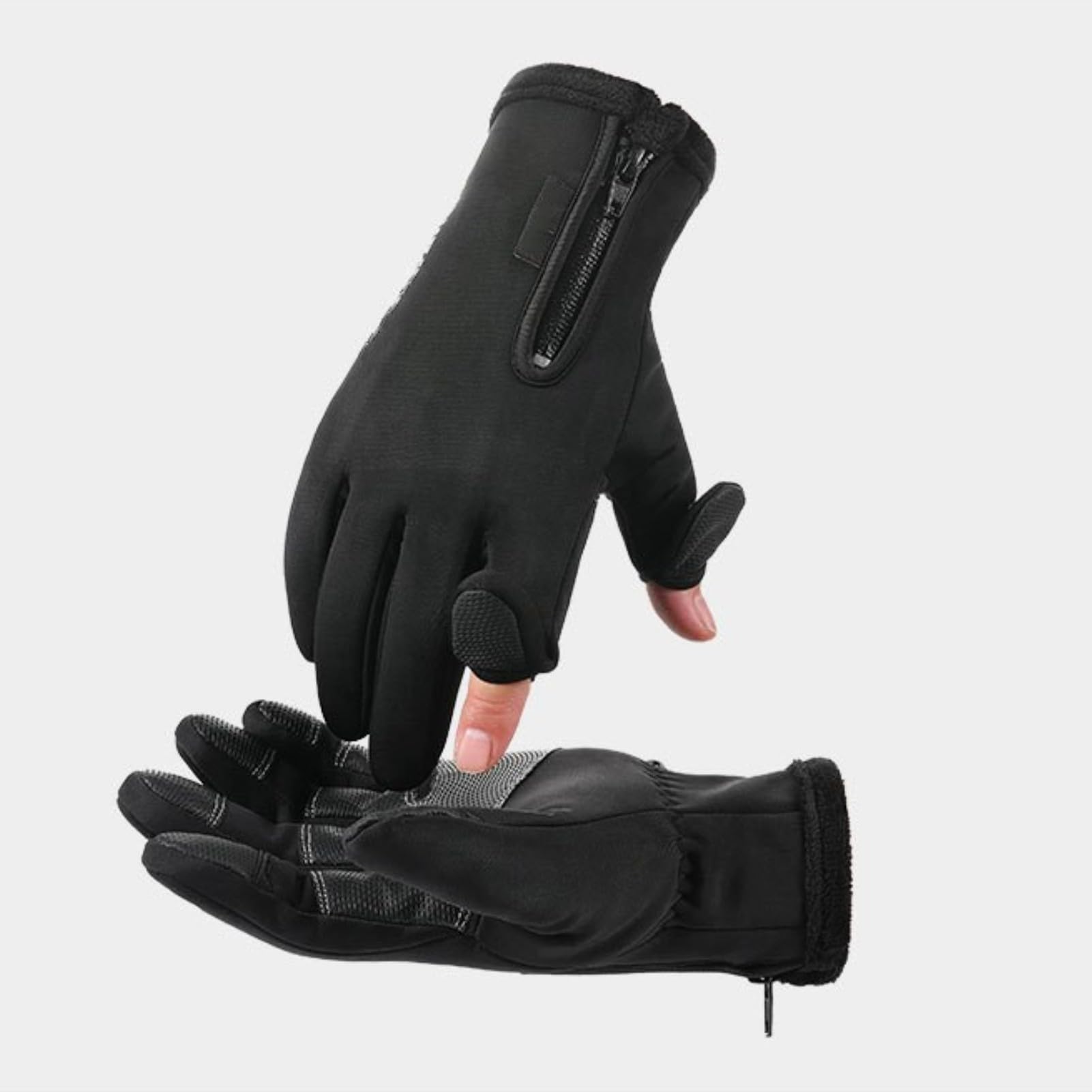 VGEBY Angelhandschuhe – Warm, Gepolstert, Touchscreen-fähig & Wasserabweisend (Größe M)