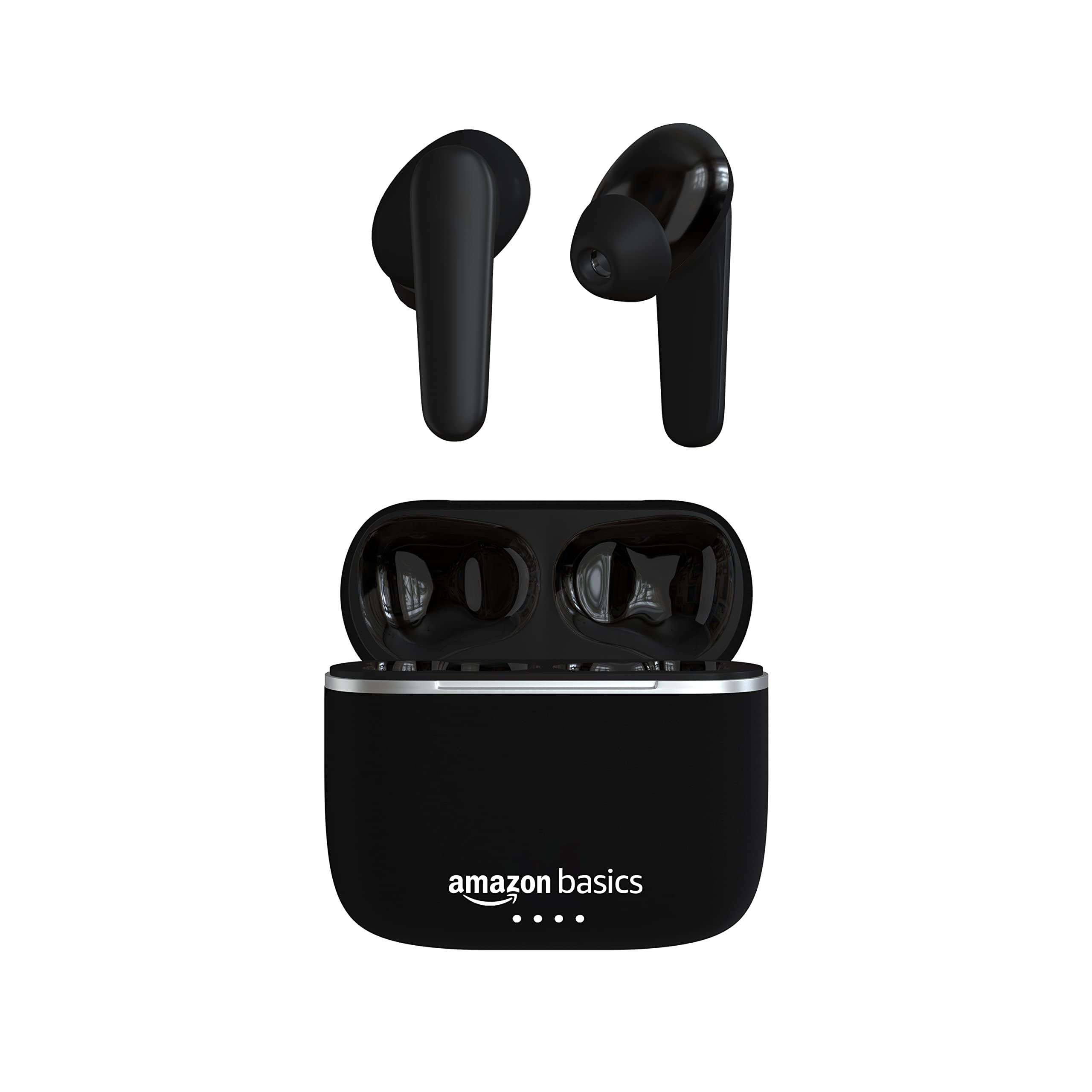 amazon basics True Wireless in-Ear Earbuds with Mic, Touch Control, IPX5 Water-Resistance,Bluetooth 5.0, Up to 80 Hours Play Time, Voice Assistance&Fast Charging (Black) (B0BR9T7H2W) Amazon Price History, Amazon Price Tracker