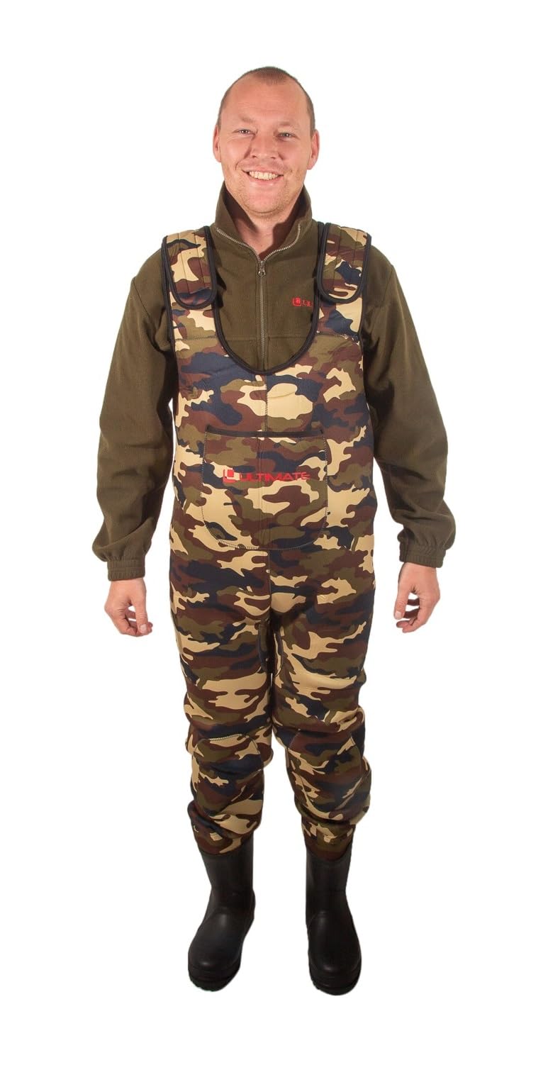 Ultimate Waders Néoprène Camo 44 - Waders Pêche