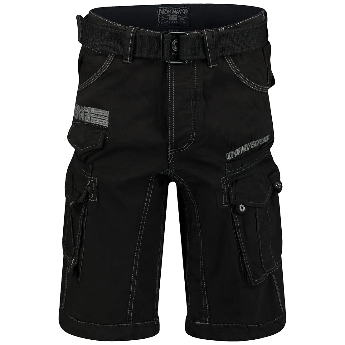 Geographical Norway Herren Cargo Short Sommer Bermuda Kurze Hose Shorts Brandiing- Production