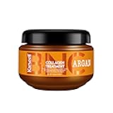 BNC Collagen Hair Treatment Deep Repair Conditioning Argan Oil Collagen Hair Mask Essence for Dry Damaged Hair All Hair Types 18.6 oz 550ml