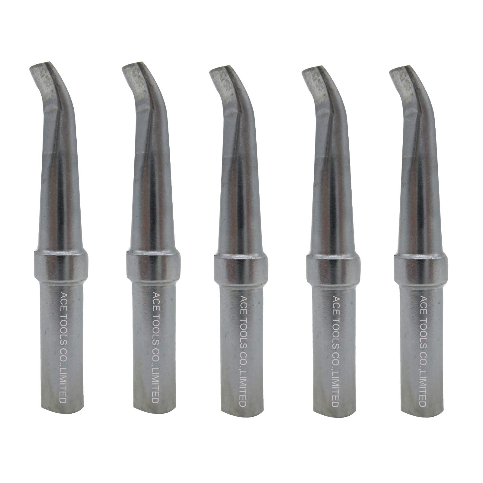 ETMX Bent Chisel Soldering Tip 0.125"/3.2mm - For Weller WESD50, WE1010, PES50 & More