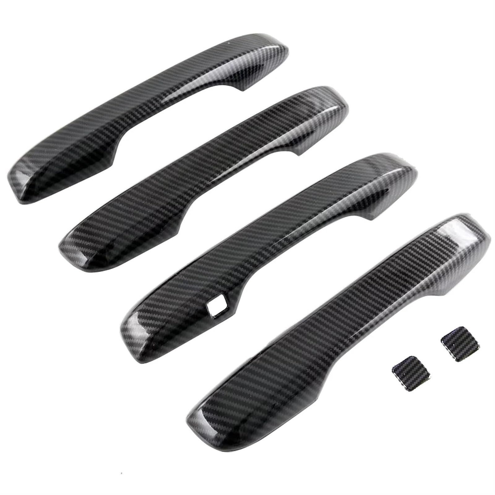 HJKDSZ Car Side Door Handle Cover Decoration Sticker Accessories for CR-V CRV 2023-2024(Black)