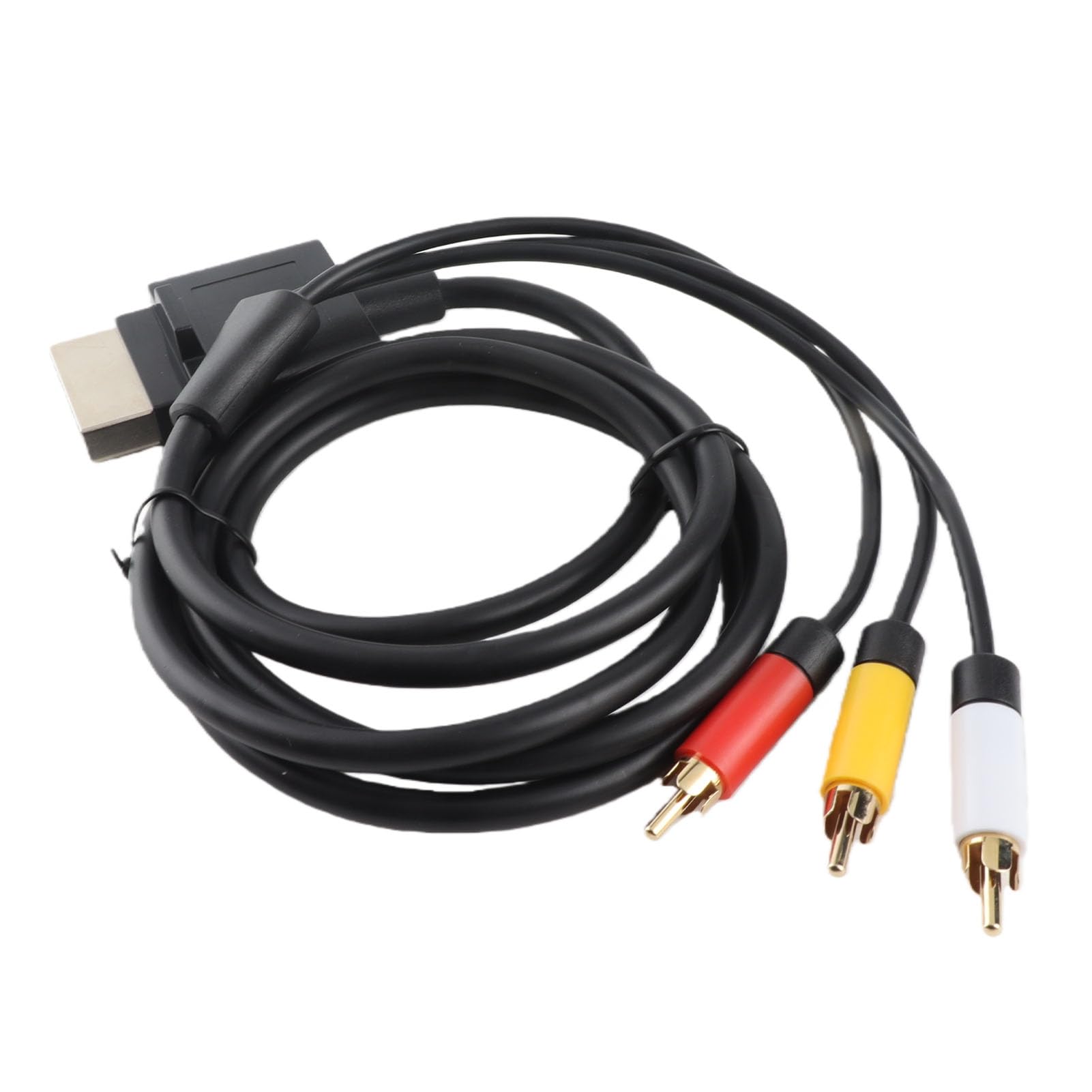 Dioche 360 Av Cable 360 Cable de Alimentación Abs 1,8 M Cfor OMPonent Abs Tv Cable Av Cable para o Video Cable para 360 Slim