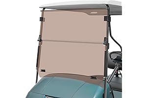 10L0L Tinted Golf Cart Windshield for EZGO TXT 1995-2013
