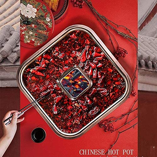 Olla Tradicional de Carbón Beijing Cobre para Restaurante miniatura 2