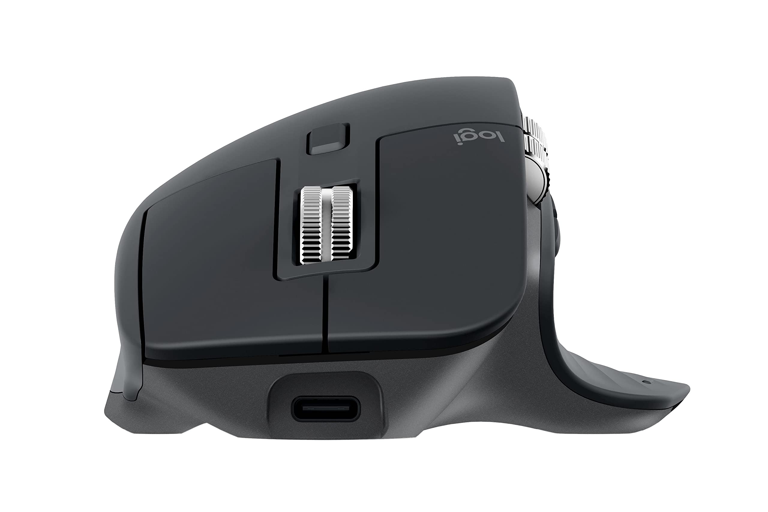 Logitech MX Master 3 Wireless Mouse for Business, Logi Bolt USB receiver, Bluetooth, Ultrafast Scrolling, 4000 DPI Any Surface Tracking, Ergonomic, 7 Button, Rechargeable, PC/Mac/Linux - Graphite
