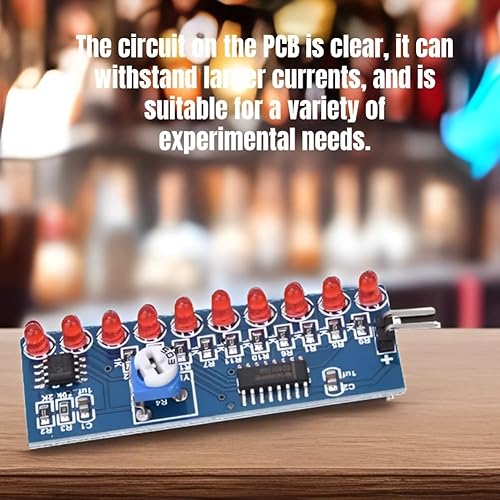 Miniatura 2 de 2pcs agua que fluye módulo de luz NE555+CD4017 LED Chaser LED luz corriente