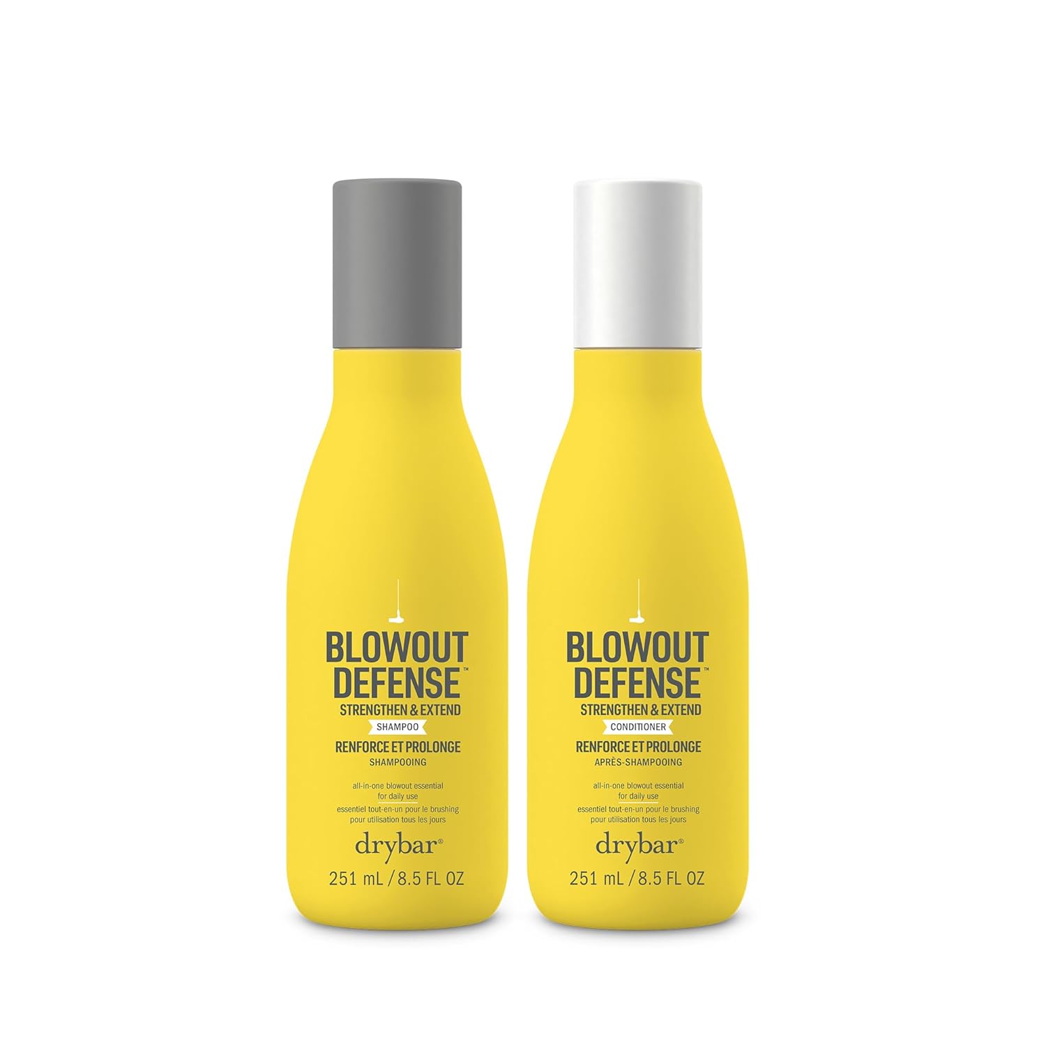 Drybar Blowout Defense Strengthen & Extend Conditioner, Lightweight Texture, Hydrates, Detangles, Reduces Breakage, No Build-Up, Long-Lasting Blowouts
