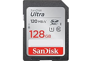 SanDisk 128GB Ultra SDXC UHS-I Memory Card