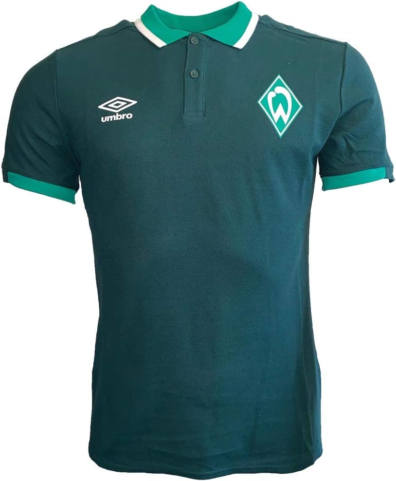 2019-2020 Werder Bremen CVC Polo Football Soccer T-Shirt (Green)