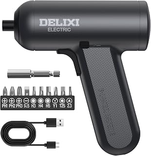 DELIXI Cordless Electric Screwdriver 4V Lahore, Karachi - Pakistan