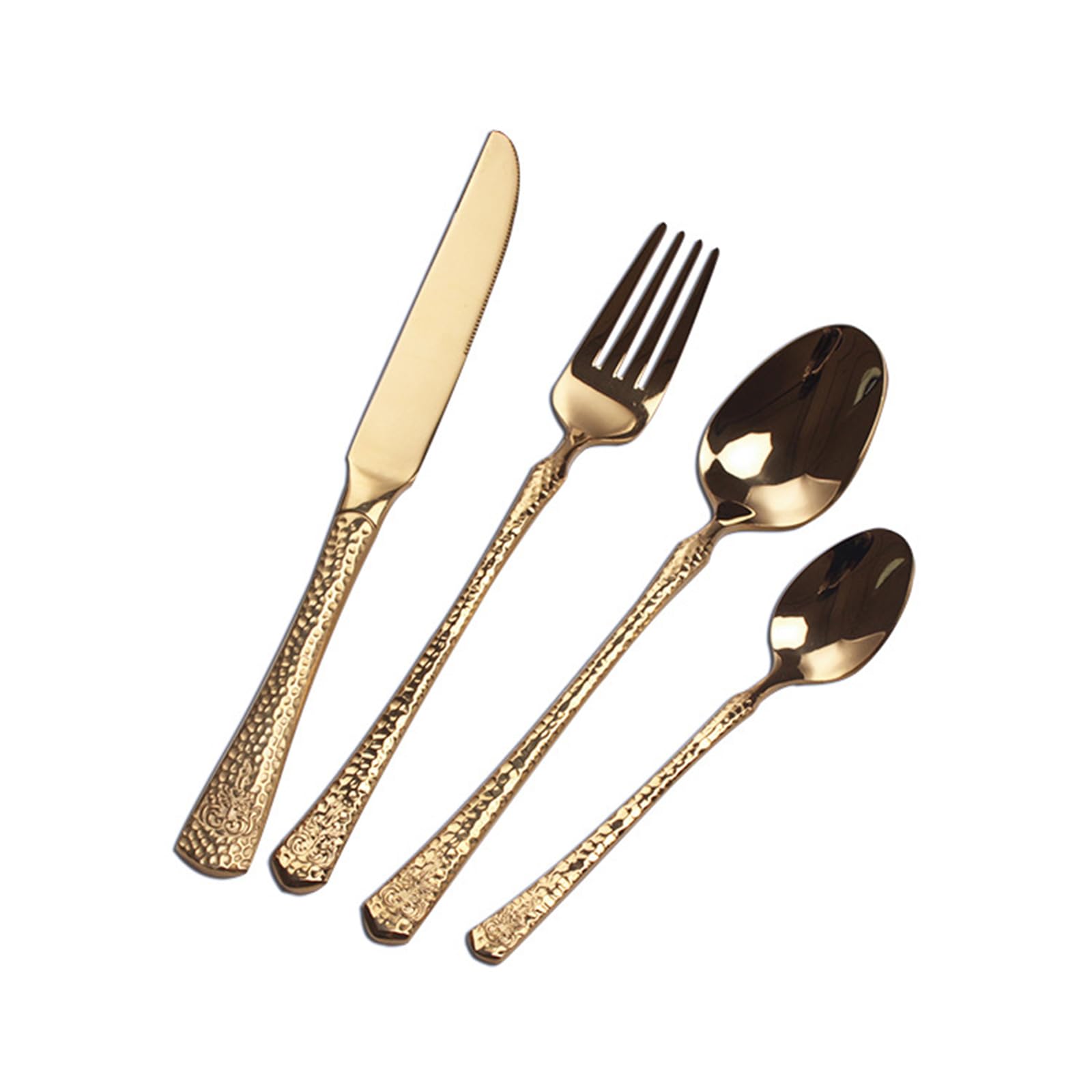 Silverware Set Flatware Set Cutlery Set for Home Party Hotel Use Tableware Eating Utensils Include Forks Knives Spoons