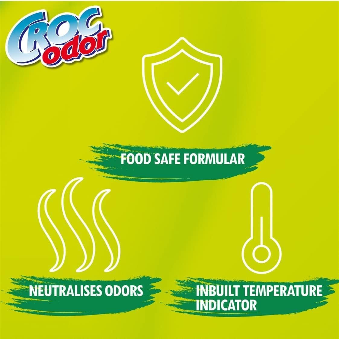 Croc - Desodorante para frigorífico (2 unidades)