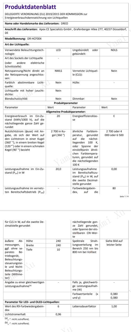 DREO Deckenventilator mit Beleuchtung und Fernbedienung,132 cm Weißer Ventilator decke mit Licht und Alexa,5 CCT-Farben, 6-stufig dimmbar, 6 Stufen, leiser reversibler DC-Motor, Timer (1/4/8h)
