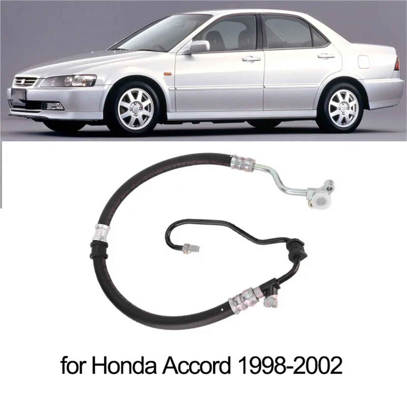 Pompa ciśnieniowa wspomagania Wąż ciśnieniowy układu wspomagania kierownicy pasuje do Hondy i Accorda 1998-2002 L4 2.3L 53713-S84-A04