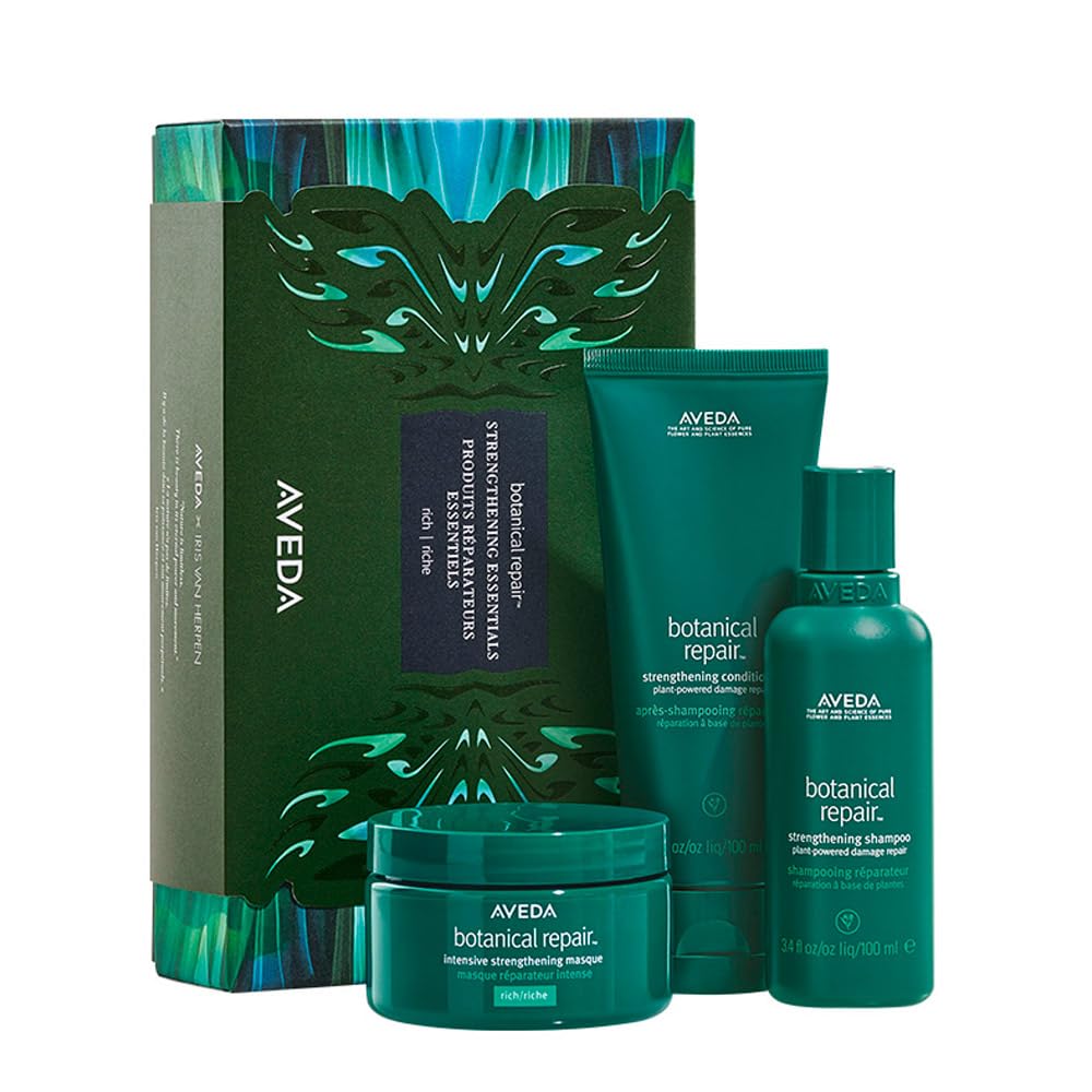 AVEDA Botanical Repair Rich Strengthening Set (3pcs 3.4 fl oz / 100 ml Each)