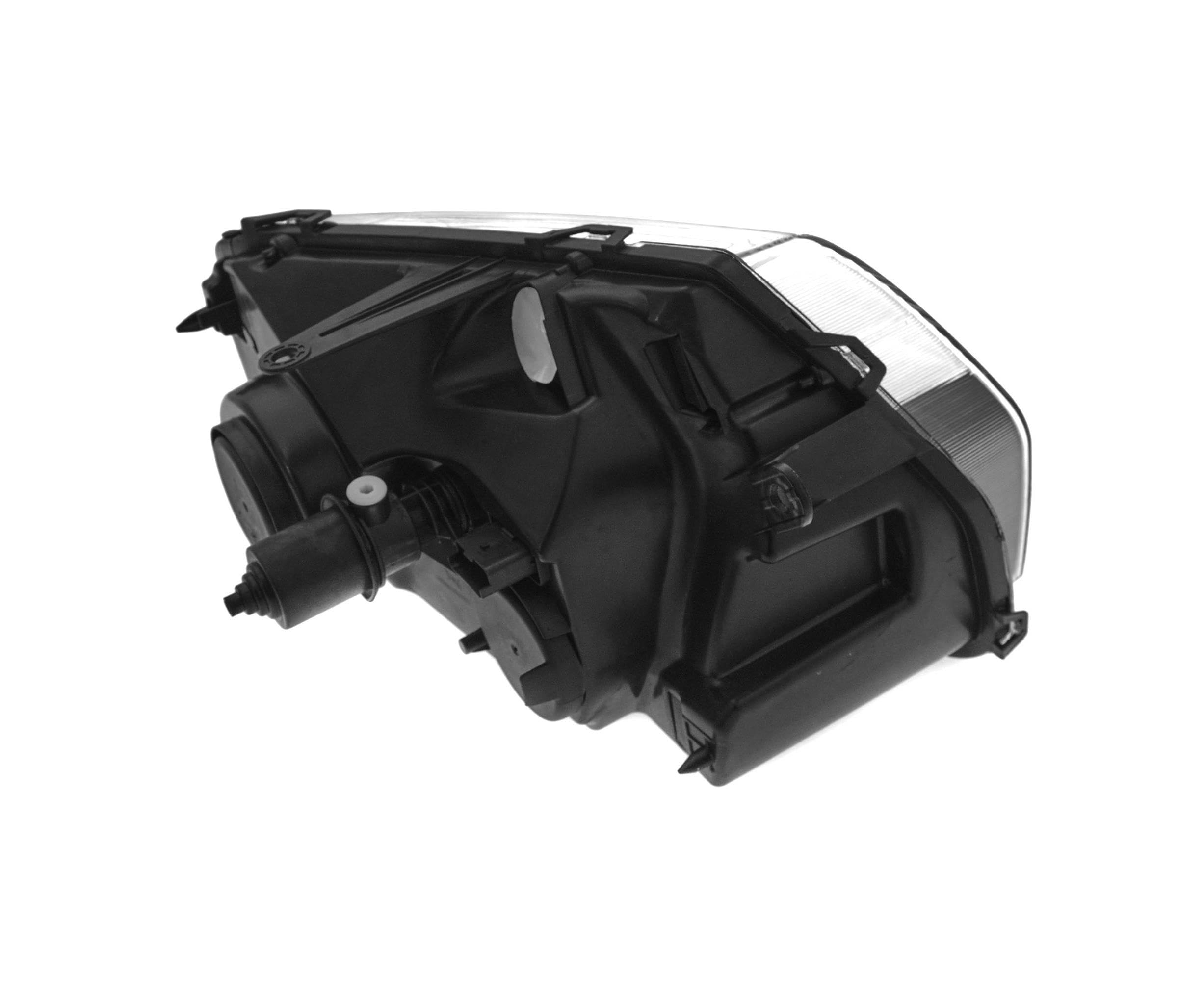auto Fari anteriori Sinistra 260600069R compatibile per DACIA DUSTER 2010-2013, senza motore, meccanico, Nero