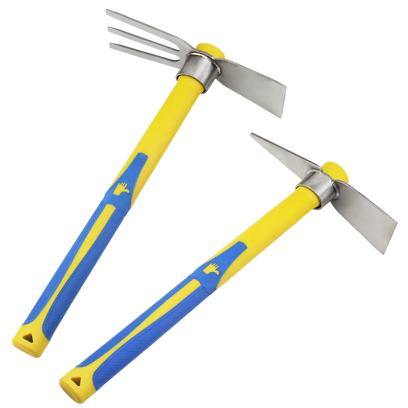 Amazon.com : ZEONHEI 2 PCS Garden Hoe Tools, Stainless Steel
