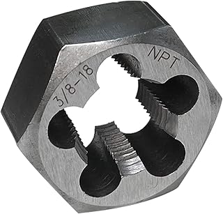 Npt Pipe Die Hex Die Carbon Steel Rethreading Die 3/8-18