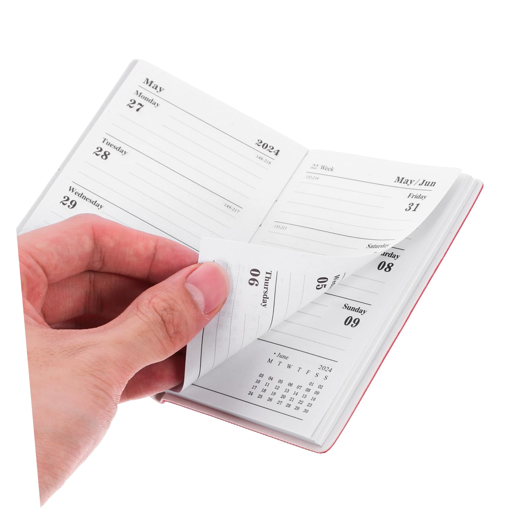 DOITOOL 5 Set Notebook Tascabili Design Elegante E Leggero Per Ufficio E Scuola Confezione Pratica Taccuini Per Pianificazione 4 Pezzi*5