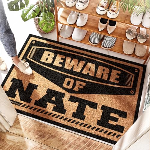 Tapis petit format 40 x 60 cm en noix de coco motif pastèque - 2