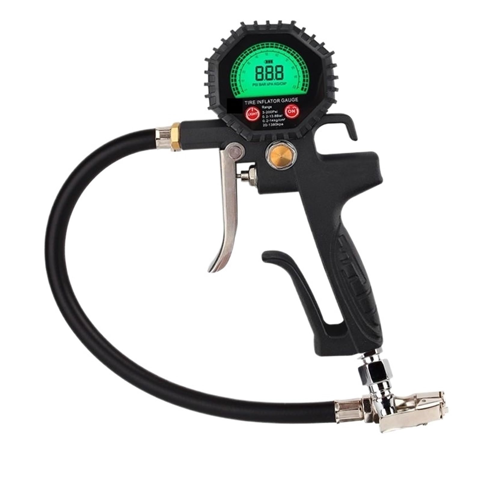 Regulator ciśnienia, Przełącznik Ciśnieniowy, Cyfrowy Inflator Wskaźnika Opon, 250 PSI, Akcesoria Do Kompresorów Pneumatycznych, Samochodu, Roweru, Ciężarówki Rv, do pistoletu natryskowego