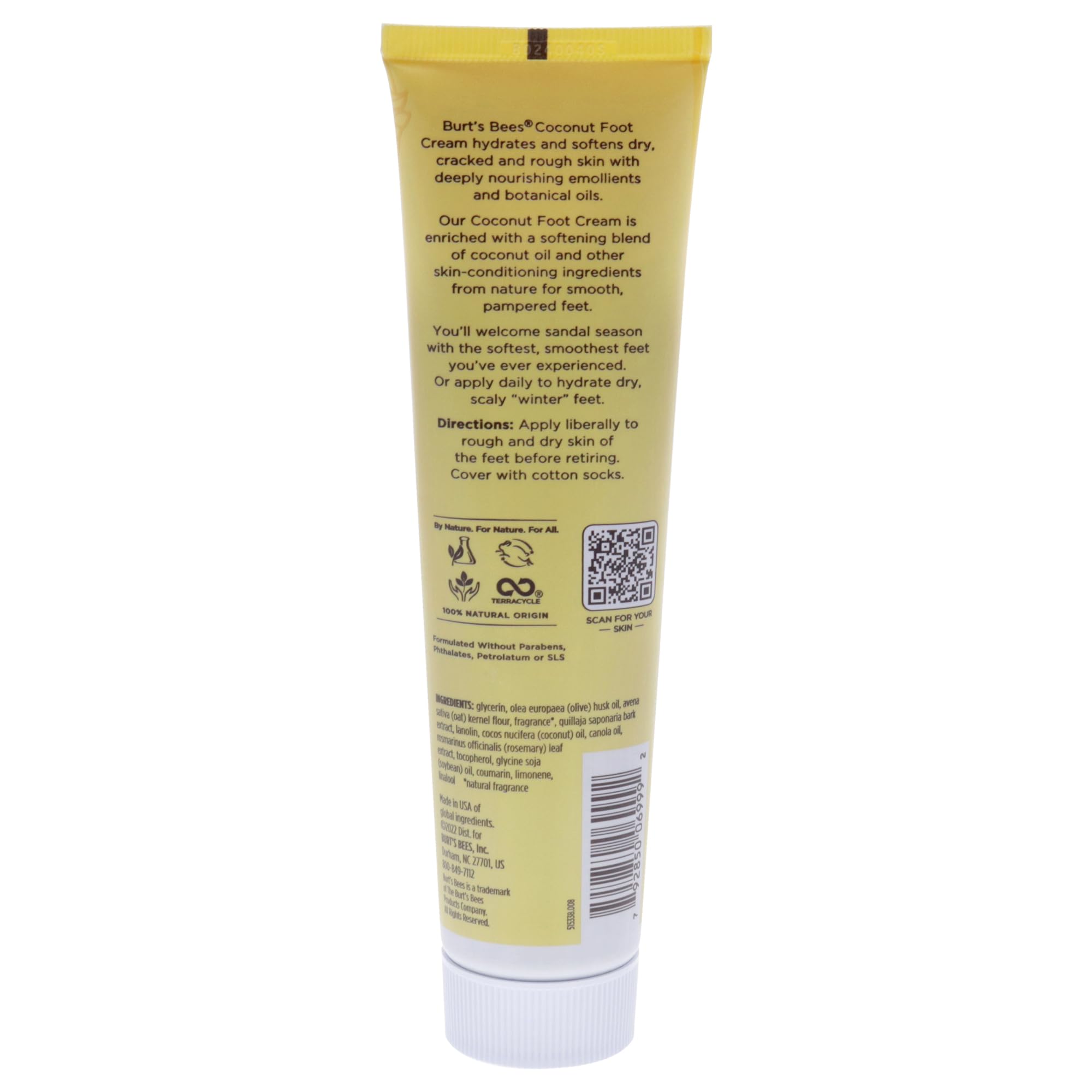 Burts Bees, Crema corporal - 130.2 ml.