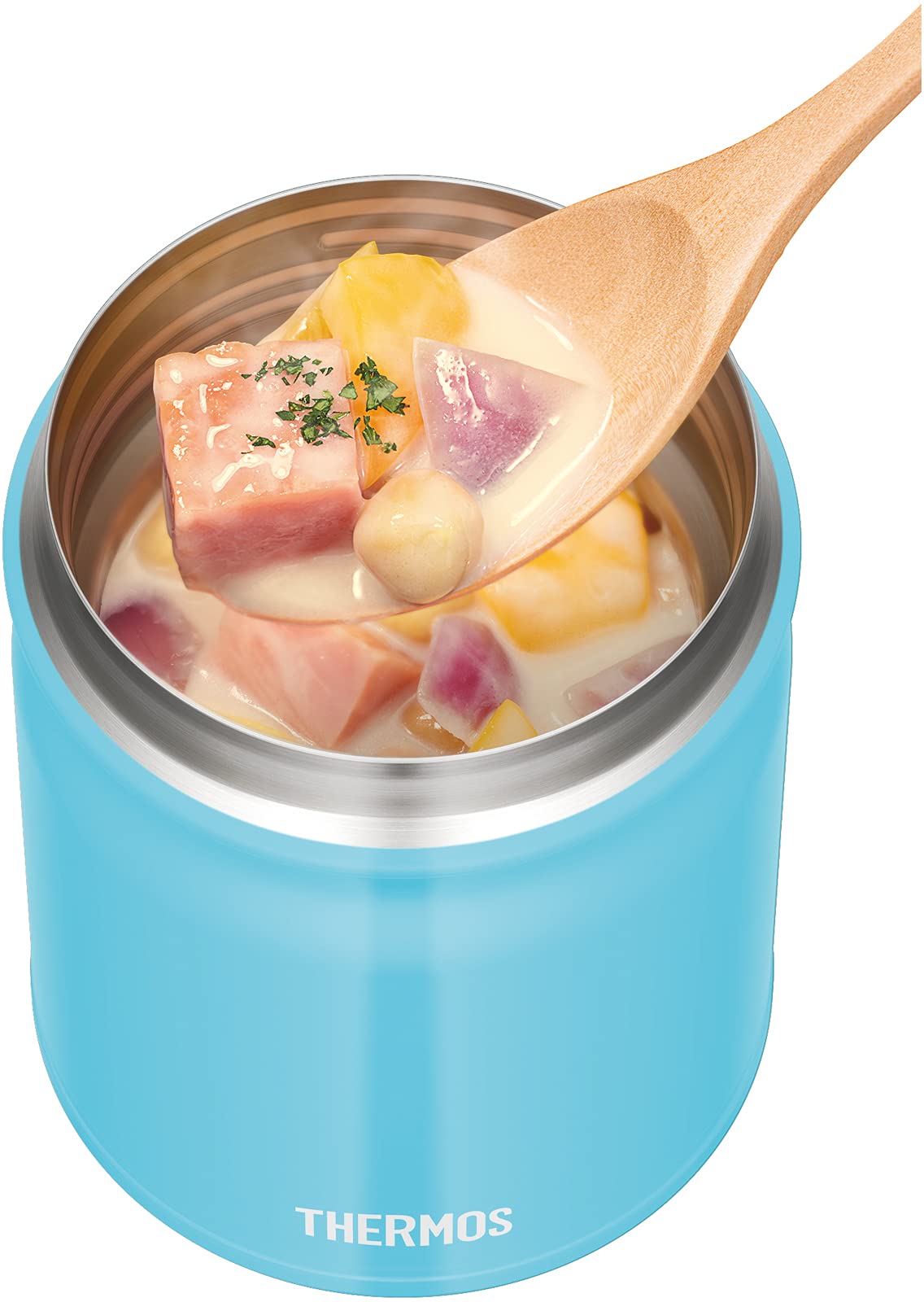 Amazon｜サーモス 真空断熱スープジャー 300ml ブルー JBT-301