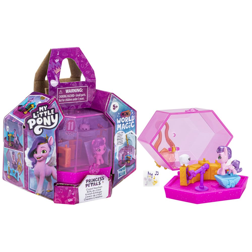 My Little Pony Hasbro F5245 Mini World Magic Keyring Glass Multi-Coloured