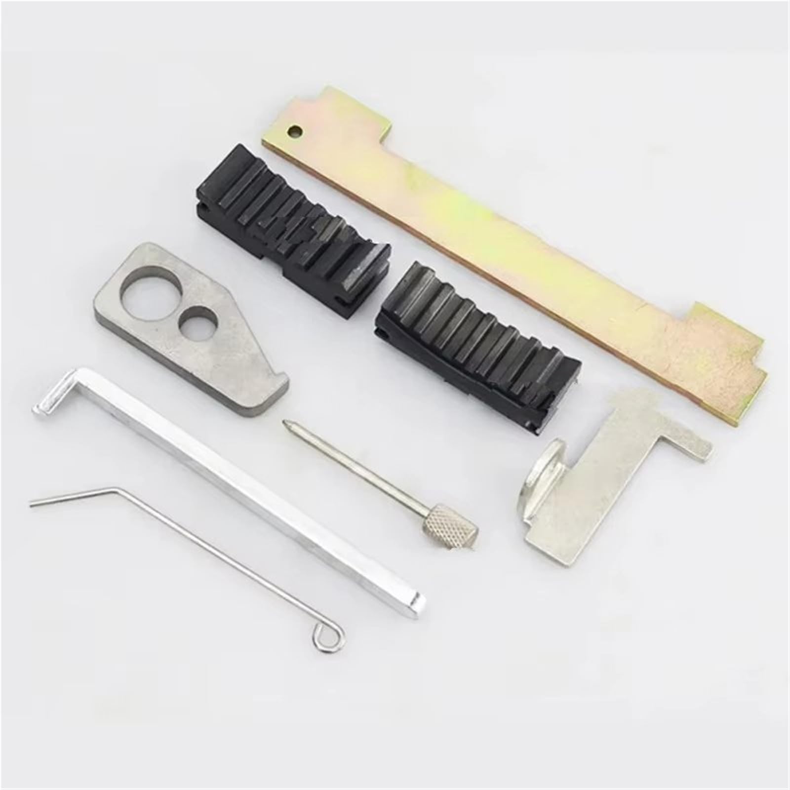 Set Strumenti Messa Fase Kit di Strumenti di Allineamento E Bloccaggio della Fasatura del Tenditore Dell'albero A Camme da Compatibile con Alfa per Romeo per più Modelli 1.6L 1.8L 16 V