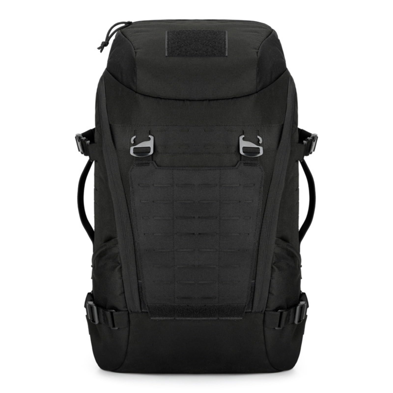 Milageto Zaino con Spallacci Imbottiti Imbottito Zaino da Trekking Leggero Borsa per Escursionisti, Campeggio, Array, Nero