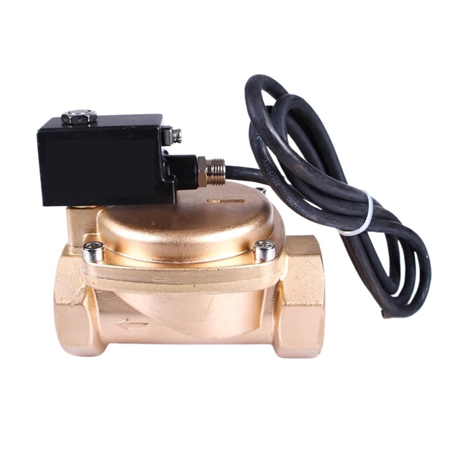 Électrovanne DN50 en laiton IP65 AC220V haute pression pour fluides