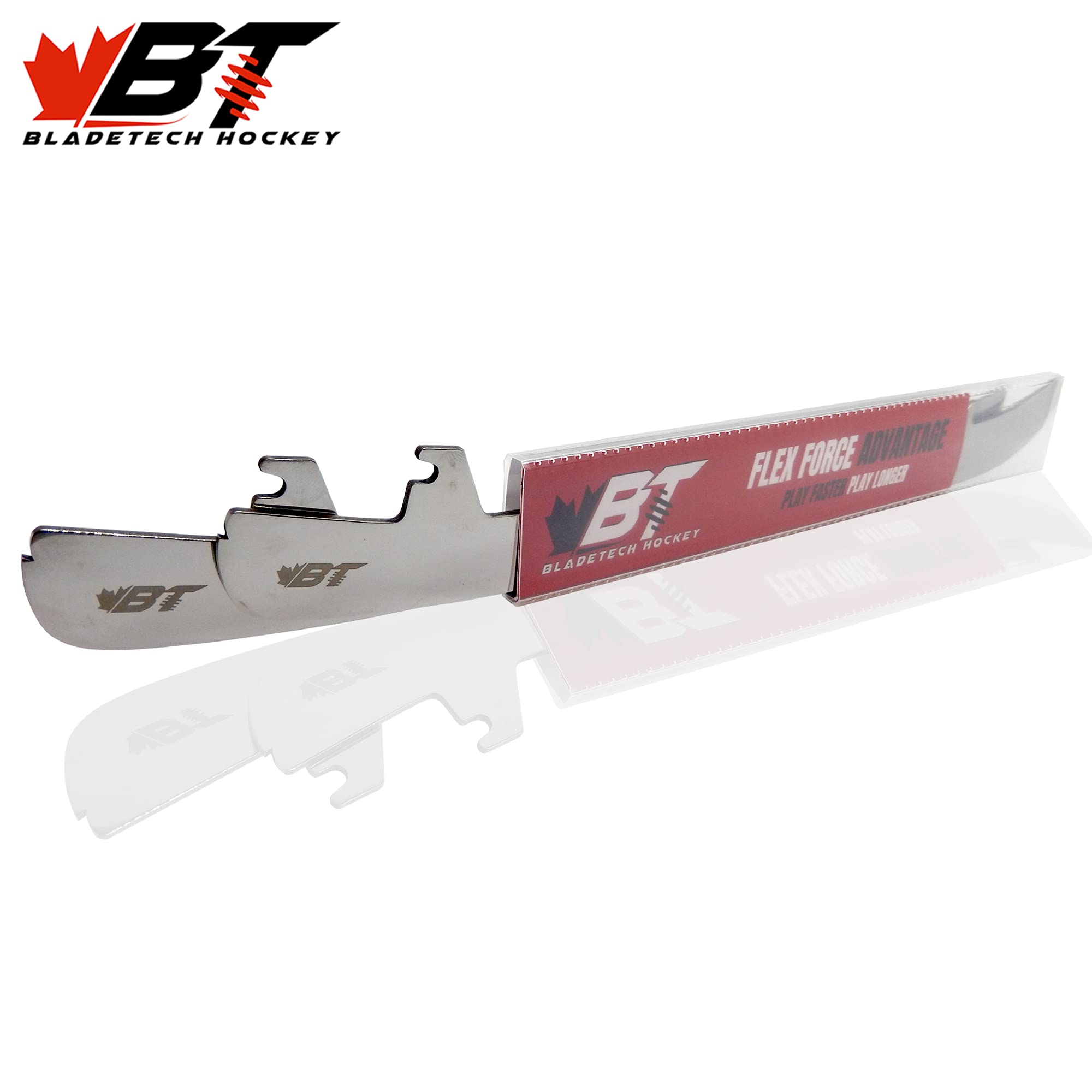 Bladetech Hockey Replacement Skate Blades for CCM Speedblade XS Holder - Mirror Finish