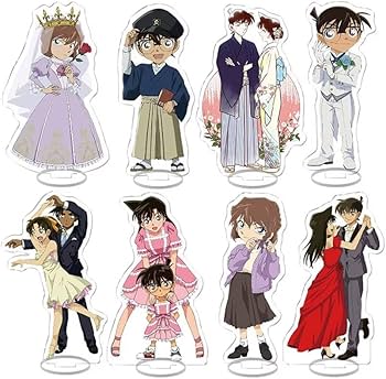 Amazon.co.jp: Sagapo 名探偵コナン グッズ コナン 怪盗キッド 毛利蘭