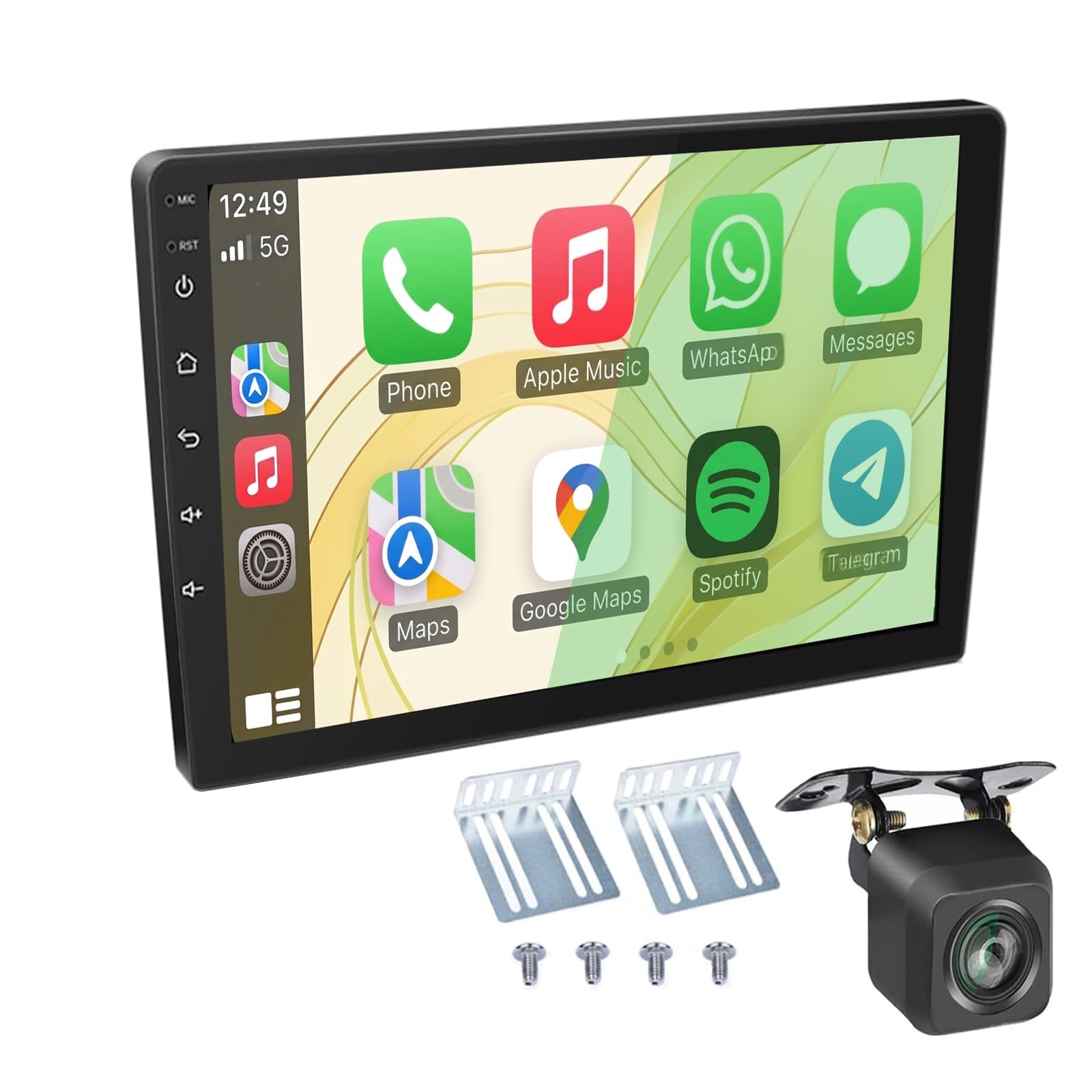 Amazon.com: 10 Inch Car Stereo Android with Wireless CarPlay