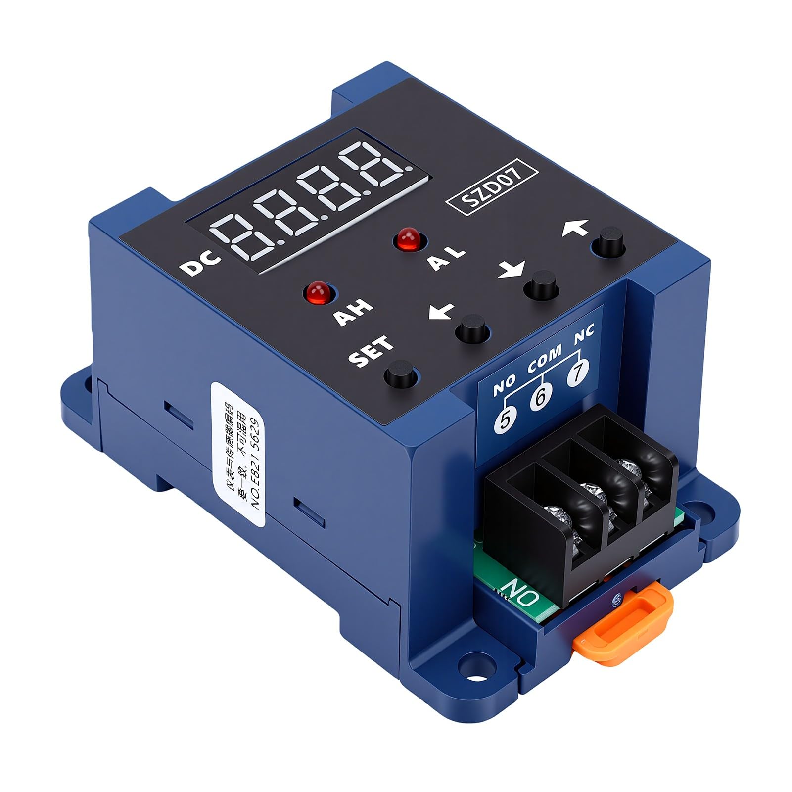 Amperímetro Digital DC 0.3-50A Monitoreo en Tiempo Real con