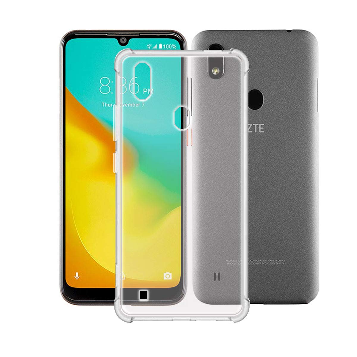 Amazon Com Yzkj Case For Zte Blade A7 Prime Shock Absorption