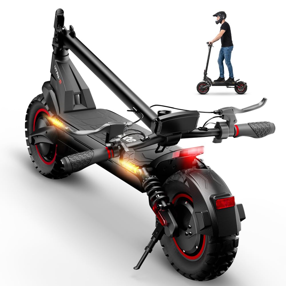Photo 1 of iScooter Electric Scooter 2000W/800W, 38/25MPH, 10" Off-Road Tires, Black