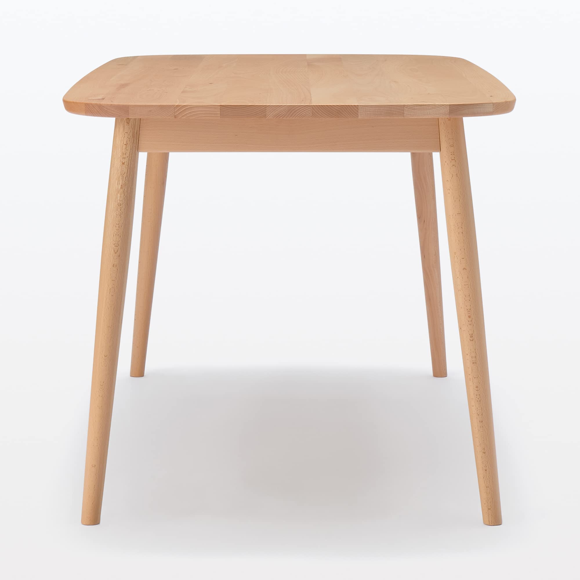 Amazon.co.jp: MUJI 無印良品 ブナ材テーブル 幅150×奥行80×高さ72cm 