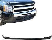 Vista 1 de CarPartsDepot Respaldo de parachoques delantero con textura, deflector de aire inferior compatible con Chevy Silverado 1500 2007-2013, compatible