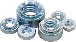 M2 M2.5 M3 M4 M5 M6 M8 M10 Rivet Nut Rivet Piece Carbon Steel Material Environmentally Friendly Galvanized S-M8-2(5pcs)