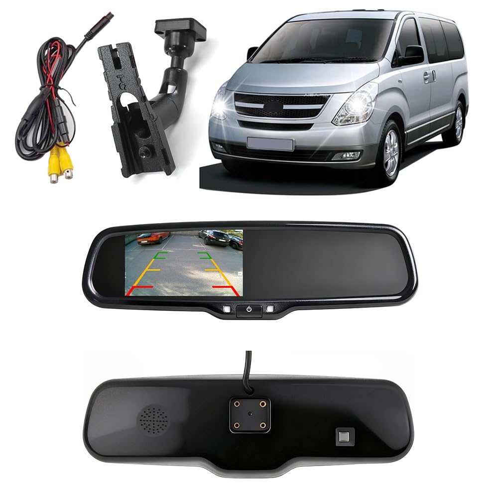 4.3 Inch Car Rearview Mirror Monitor for Hyundai Sonata(Import) 2011-2014