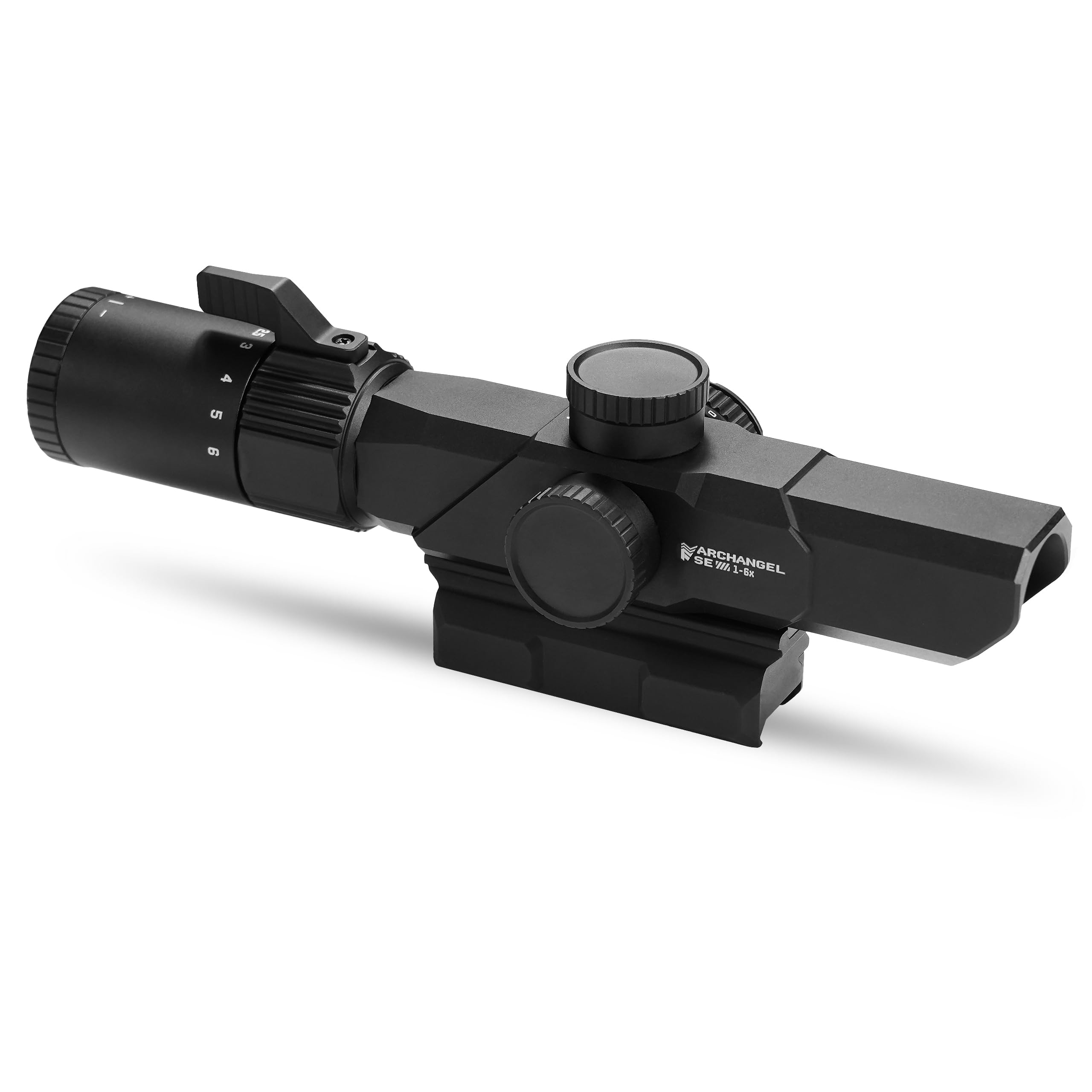 Monstrum Archangel SE 1-6x SFP LPVO Scope with Integrated Mount