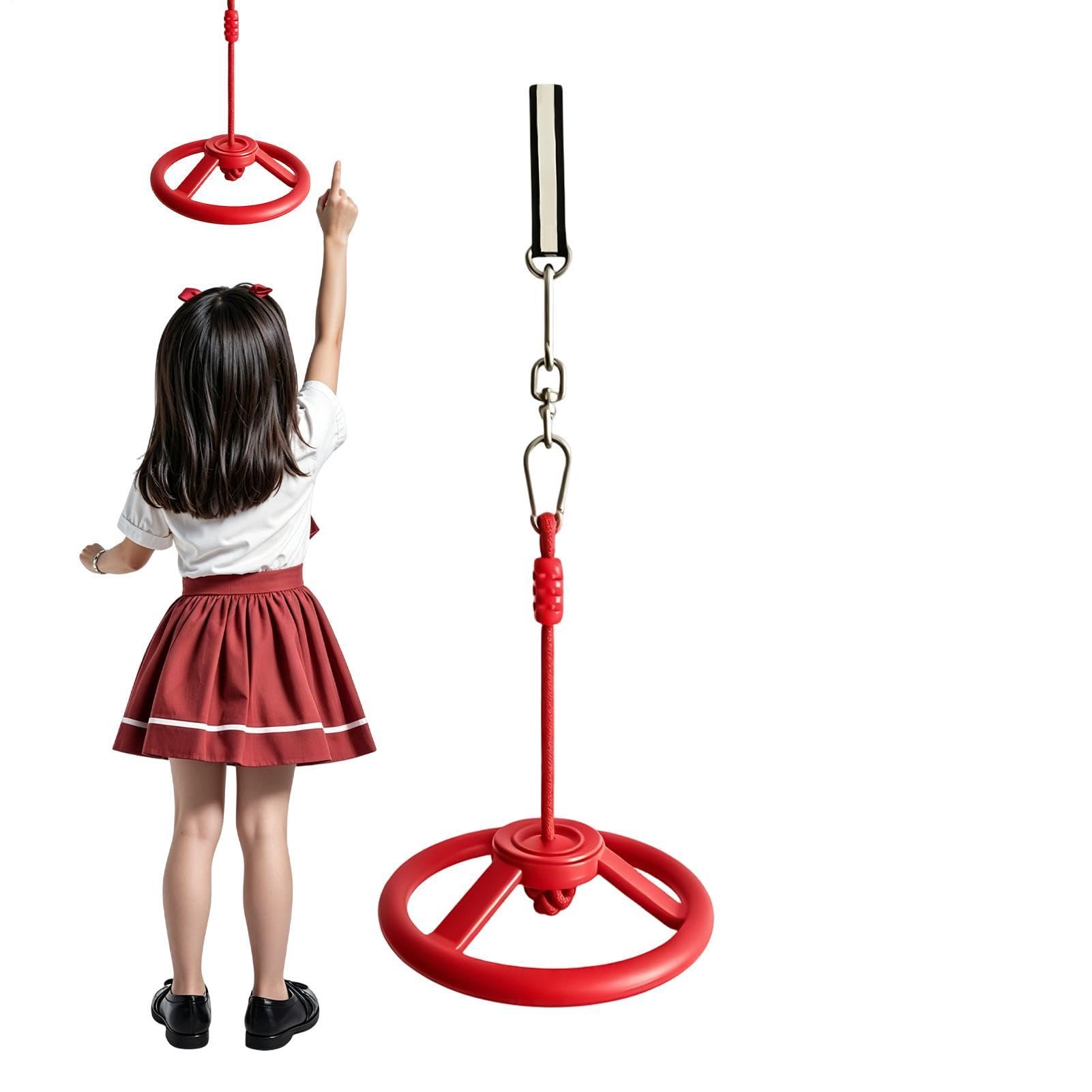 360° Rotating Children's Playground Wheel with High Capacity