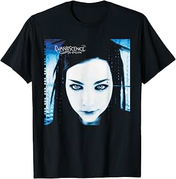 EVANESCENCE エヴァネッセンス Fallen Tシャツ Amazon.com: Evanescence – Fallen Album T-Shirt : Clothing