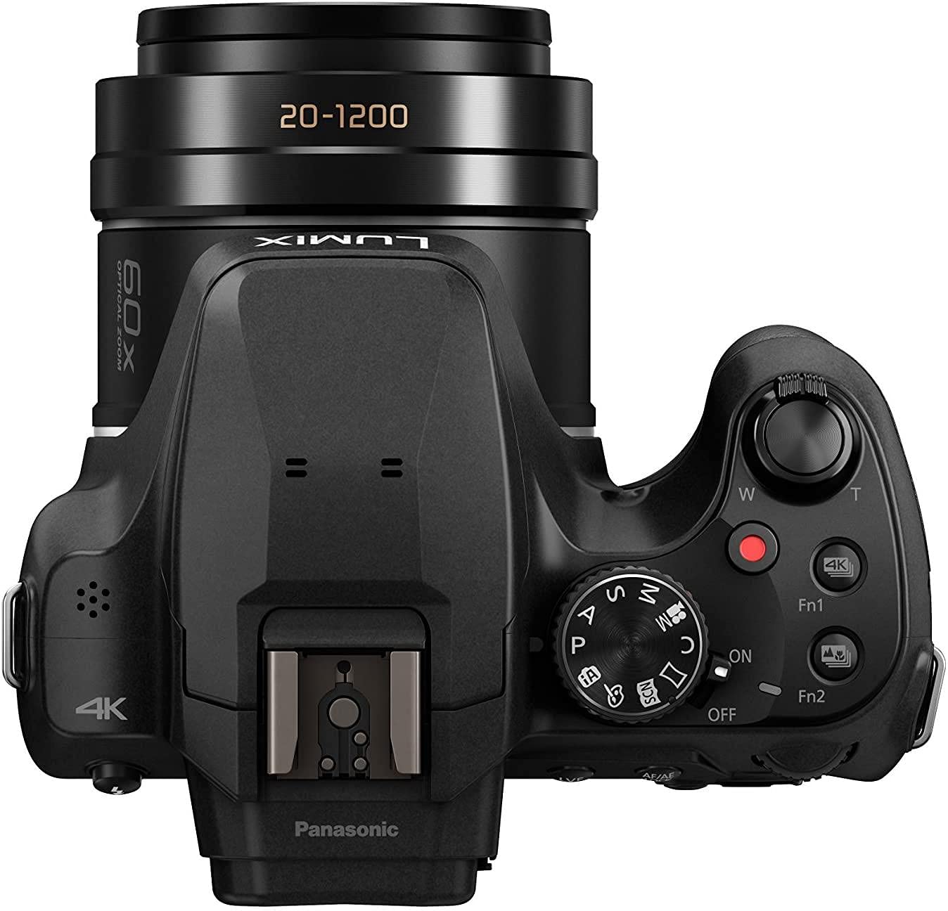 Panasonic DC-FZ82EG-K Lumix Cámara Bridge de 18,1 MP (Zoom de 60X, Objetivo F2.8-5,9 de 20-1200 mm, Tecnología DFD, 4K, WiFi), Color Negro