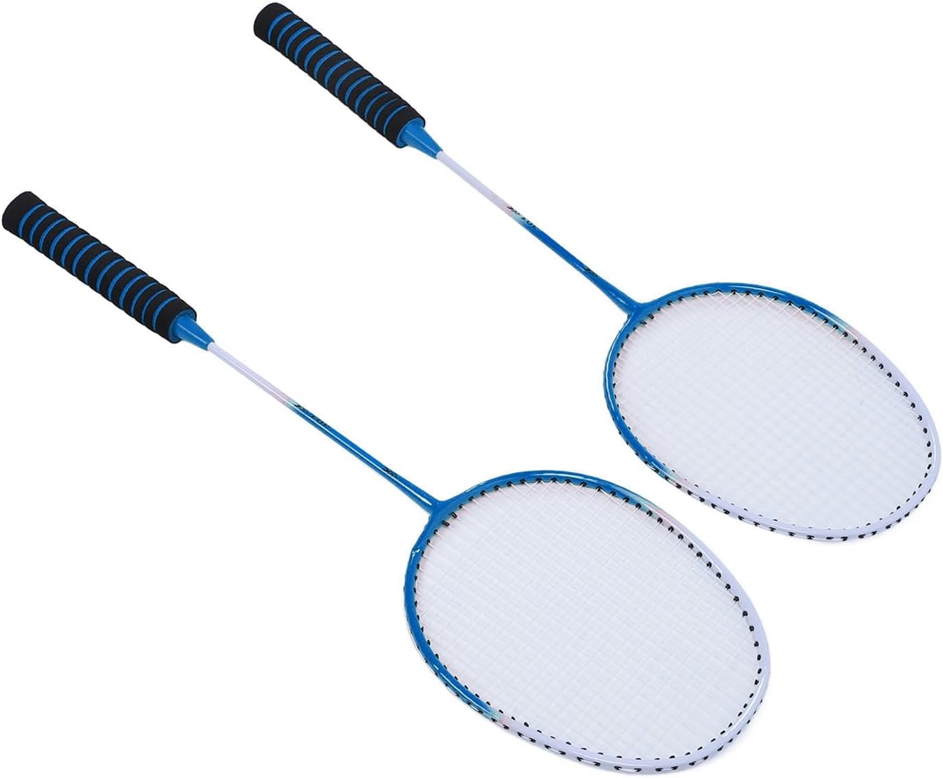 EVTSCAN Badminton Set Professional Alloy Badminton Racket with Shuttlecocks for Adult Lightweight Sturdy Structure
