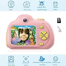 MRYML Double Lens Kid HD Digital Camera Band Flash Megapixels LCD Rechargeable Digital Camcorder Kids Cameras Environmentally friendly material safety and Anti-fall 1x16G Speicherkarte MRYML Double Lens Kid HD Digital Camera Band Flash Megapixels LCD Rechargeable Digital Camcorder Kids Cameras Environmentally friendly material safety and Anti-fall 1x16G Speicherkarte